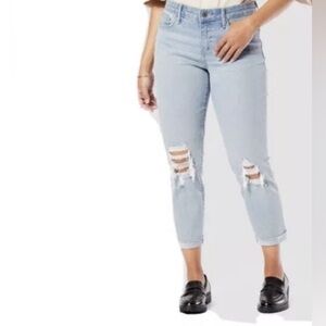 DENIZED Mid Rise Boyfriend Jeans